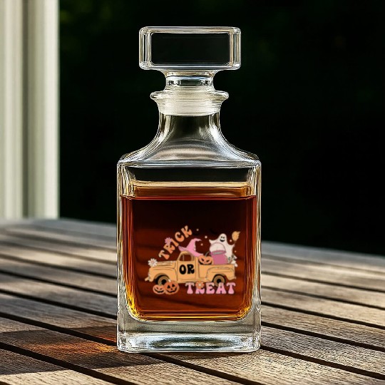 Trick Or Treat Whiskey Decanters