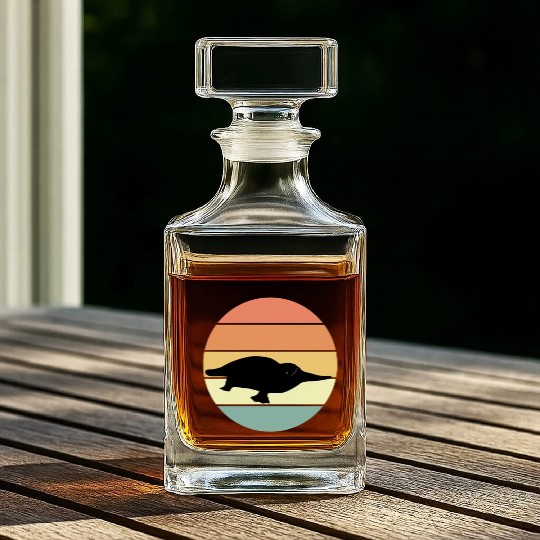 Retro Platypus Whiskey Decanters