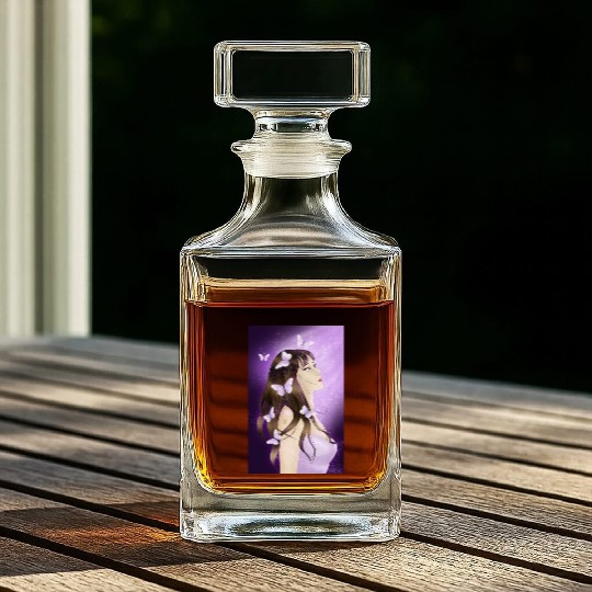 BTS Butterfly Fan Girl Whiskey Decanters