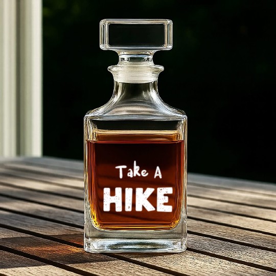 Take A Hike - Hiking Whiskey Decanters