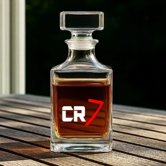 cr7 cristiano white Whiskey Decanters