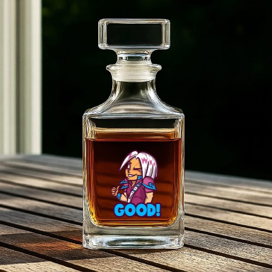 emote maker featuring lost ark inspired characters Whiskey Decanters