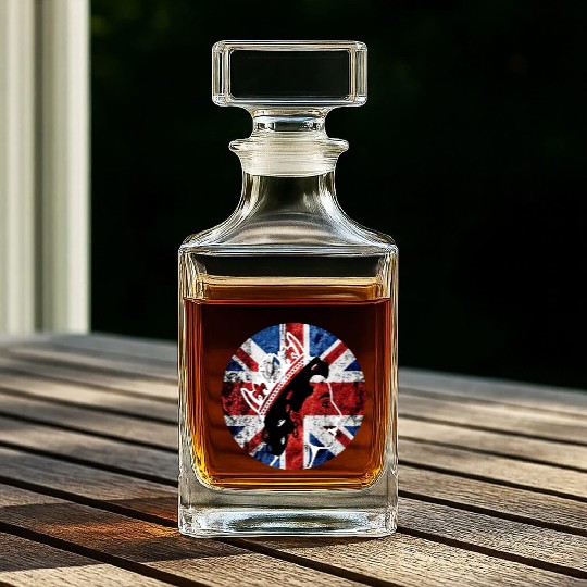 Queen Elizabeth II Rest in Peace Elizabeth Whiskey Decanters