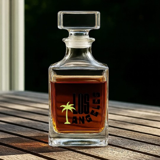 Los Angeles where dreams come true Whiskey Decanters