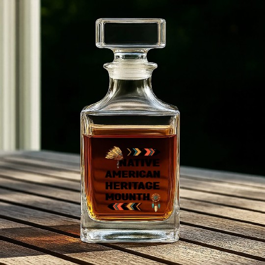 Native American Heritage Month Whiskey Decanters