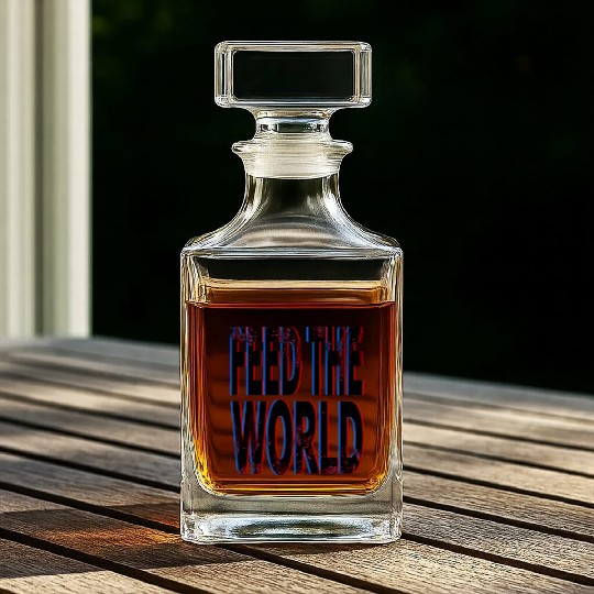 quot Feed The World quot Essential Whiskey Decanters