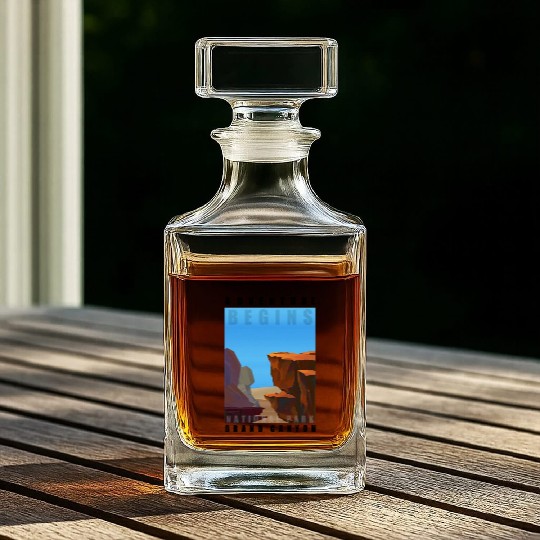 Adventure Grand Canyon cool design Whiskey Decanters