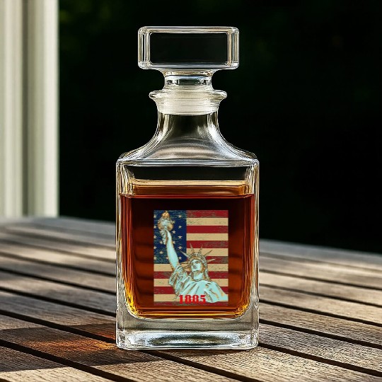LOVE-Statue of Liberty Whiskey Decanters