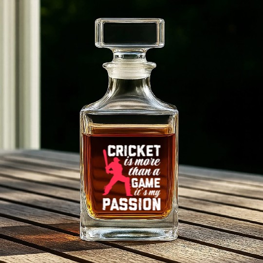 Cricket Is More Than A Game It's A Passion Whiskey Decanters