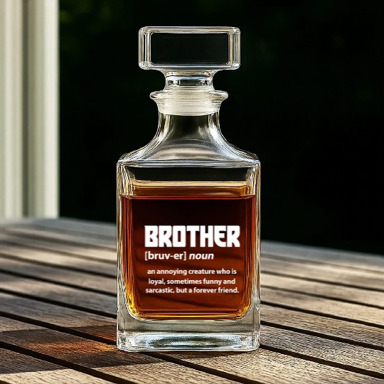 Brother Definition Whiskey Decanters