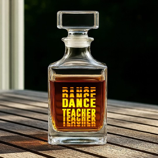 Dance Teacher design Whiskey Decanters