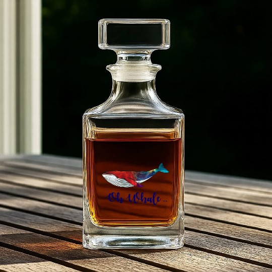 Oh Whale Whiskey Decanters