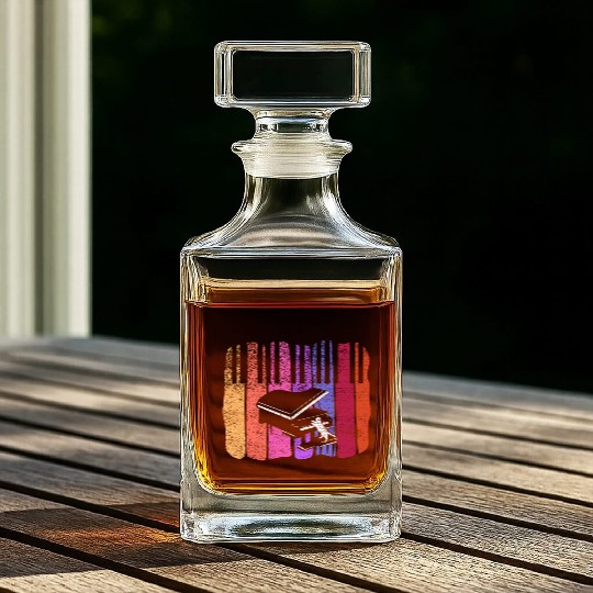 Piano Cat Musician Musical Instrument Pianist Whiskey Decanters