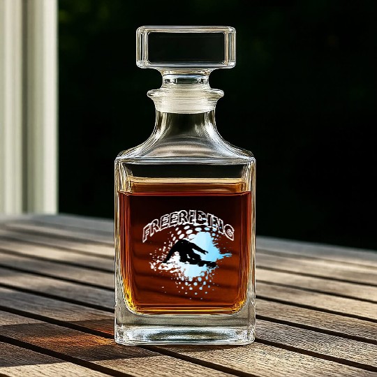 Snowboarding - Freeriding Whiskey Decanters