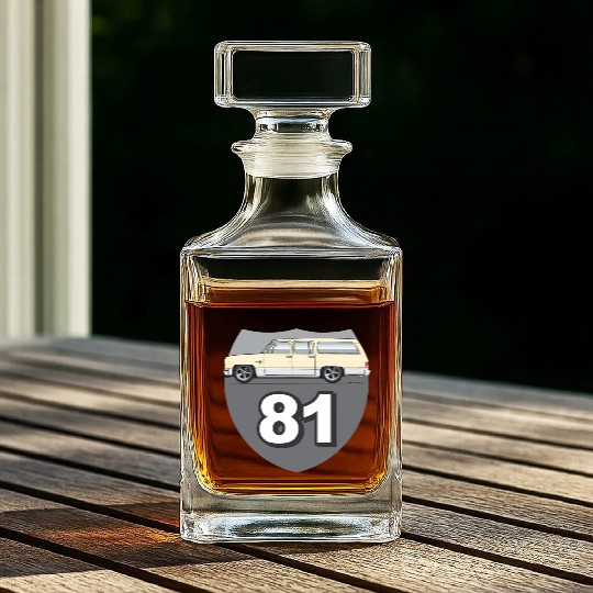 81 Santa Fe Tan Whiskey Decanters
