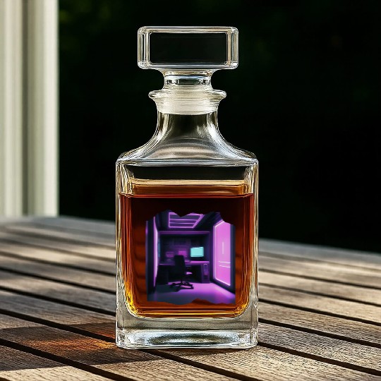Future Room 3D - Isometrical Whiskey Decanters