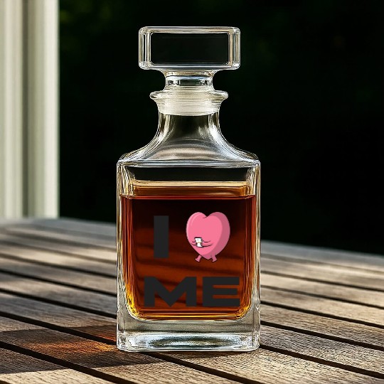 I Love Me 7 Whiskey Decanters