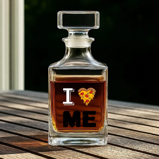 I Love Me 9 Whiskey Decanters