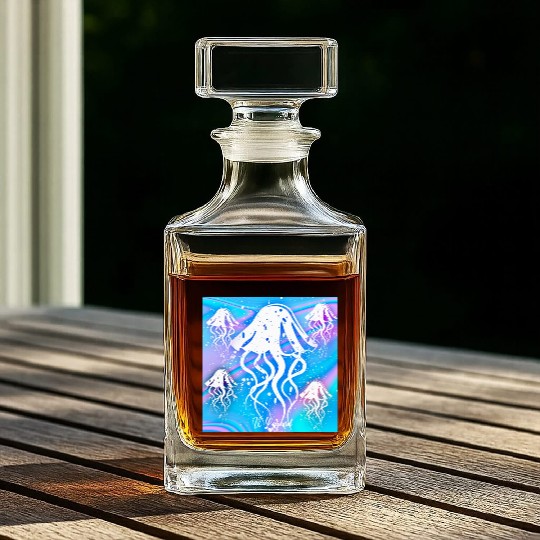 V-Legend: Fantasy Jellyfish Whiskey Decanters