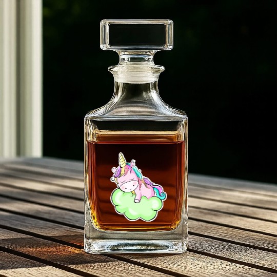 sleepy pony. Whiskey Decanters