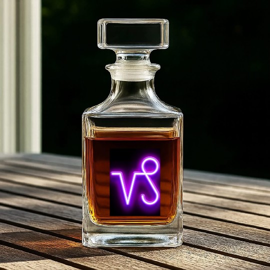 Capricorn Design Whiskey Decanters