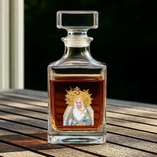 Virgin Mary Mother of Jesus Madonna Whiskey Decanters