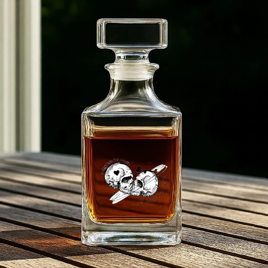 till death do us part Whiskey Decanters