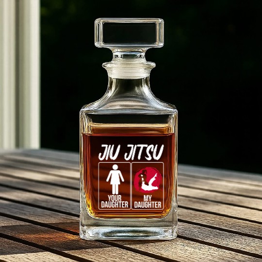 Brazilian Jiu Jitsu MMA Bjj Hugger Whiskey Decanters
