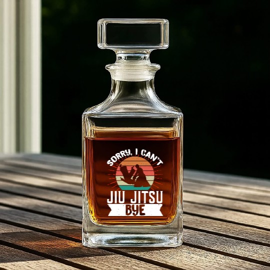 Brazilian Jiu Jitsu MMA Bjj Hugger Whiskey Decanters