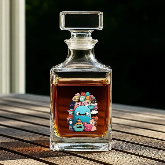 my imaginary friends Whiskey Decanters