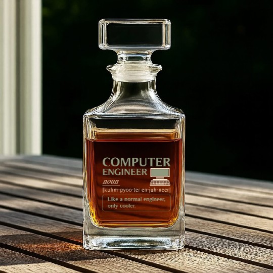 Computer Engineer definition Whiskey Decanters