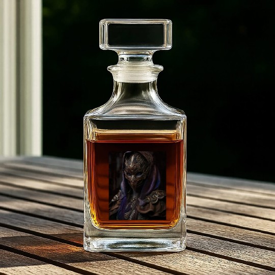 Dark Necromancer Whiskey Decanters