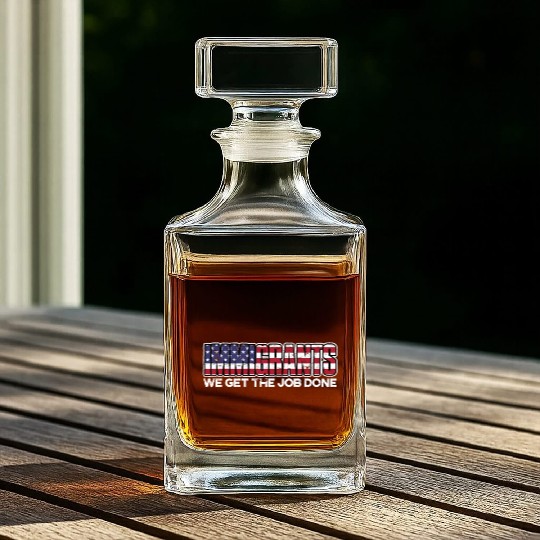 US Immigrant Indigenous USA Immigrants america Whiskey Decanters