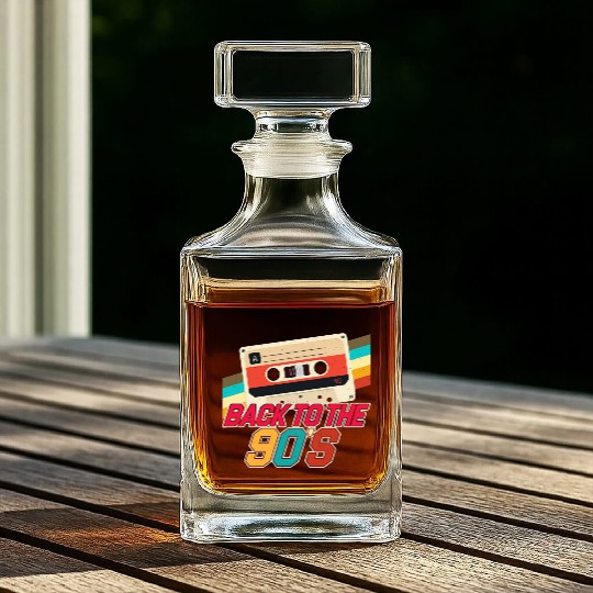 Back to the 90s - Retro Whiskey Decanters