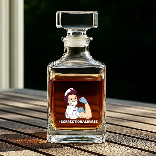 Great Correctional Nurse Prison Nurse Whiskey Decanters