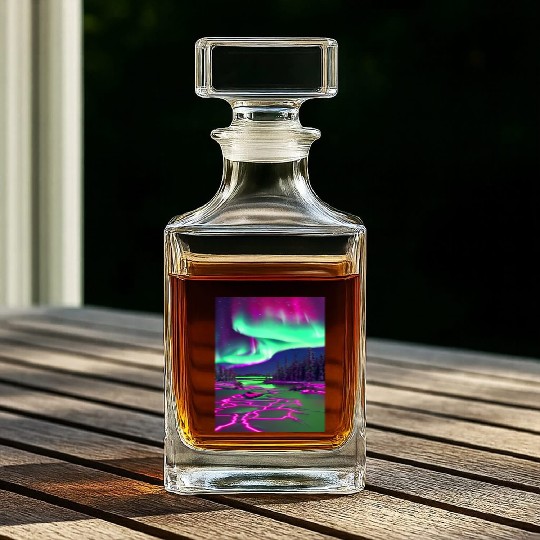 Northern Lights Whiskey Decanters