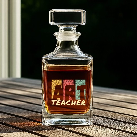 Art Teaching I Art Teacher Whiskey Decanters