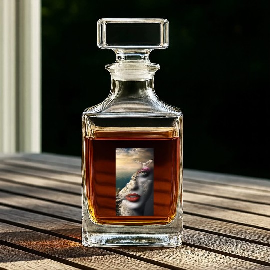 la femme et le nature Whiskey Decanters