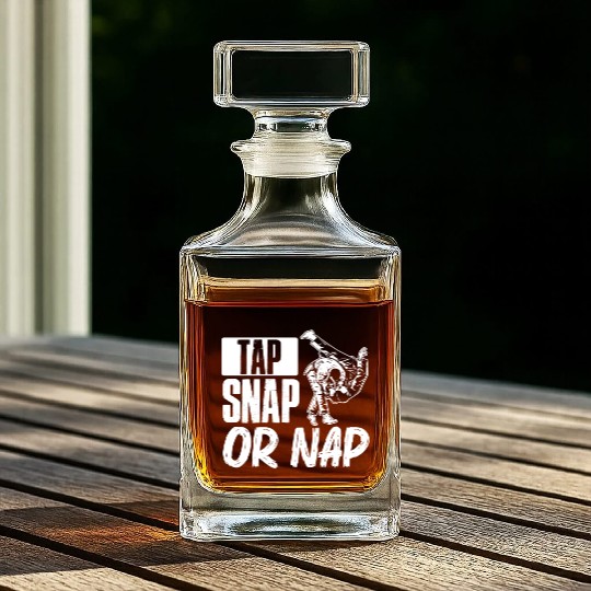 Brazilian Jiu Jitsu MMA Bjj Hugger Whiskey Decanters