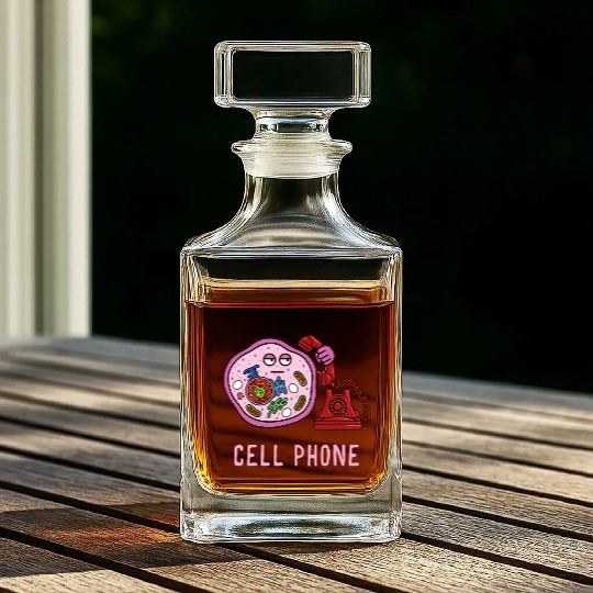 Science Jokes Chemistry Chemist Experiment Cell Ph Whiskey Decanters