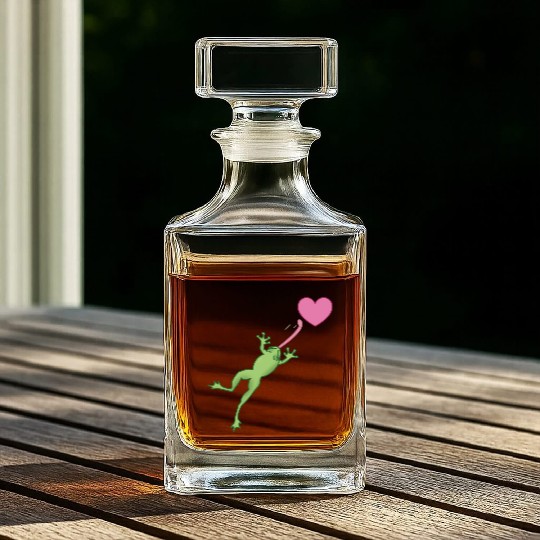 Frog Love Whiskey Decanters