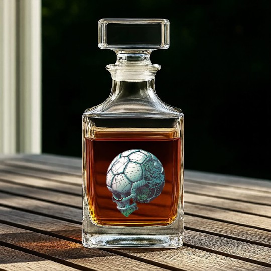 Cyber Skull Kicker Whiskey Decanters