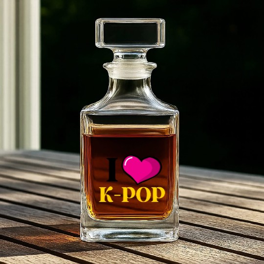 K-Pop K-drama Korean Music KPop Kdrama Gift Whiskey Decanters