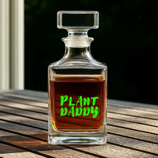 Plant Daddy Whiskey Decanters