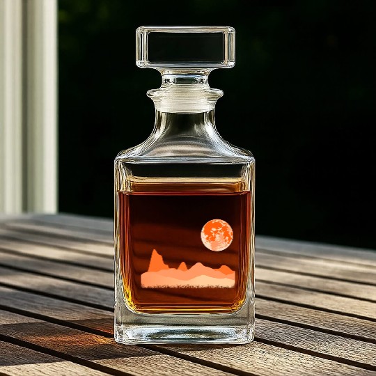 Renaissance Of Earth Rebirth Of Our World Whiskey Decanters