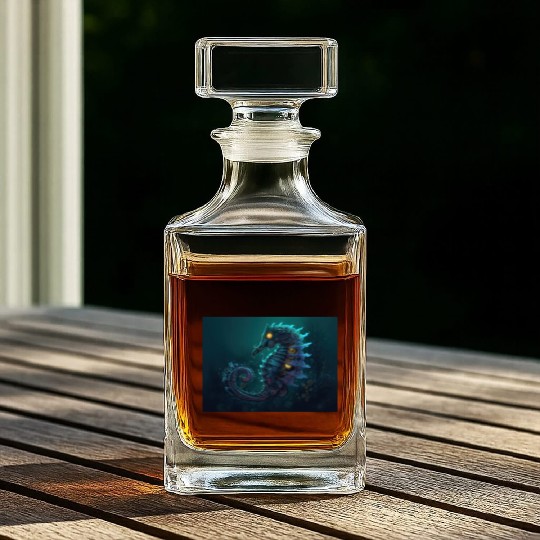 Neon Shark Attack Whiskey Decanters