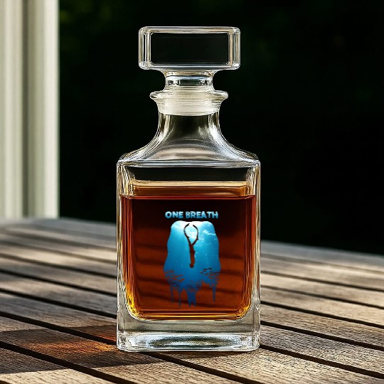 Freediving One Breath Diving Apnea Ocean Free Dive Whiskey Decanters