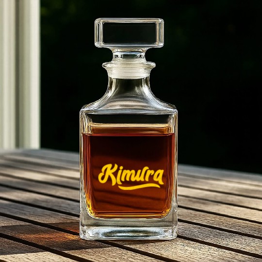 Kimura Bjj Brazilian Jiu-Jitsu Mma Whiskey Decanters