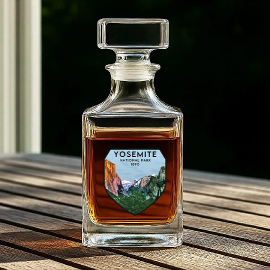 yosemite national park Whiskey Decanters