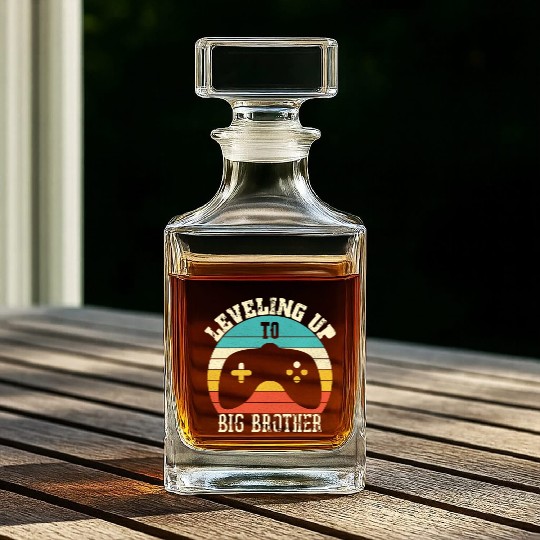 Level up to Big Brother Whiskey Decanters